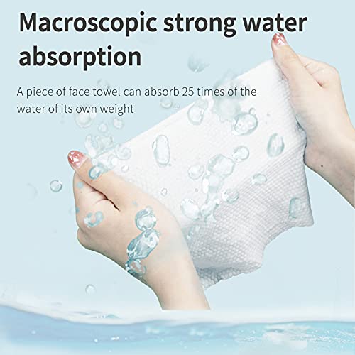 Disposable Face Towel, Cotton Non-woven Facial Towel, Face Cleaning Cloth, Ma...