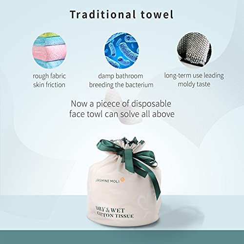 Disposable Face Towel, Cotton Non-woven Facial Towel, Face Cleaning Cloth, Ma...