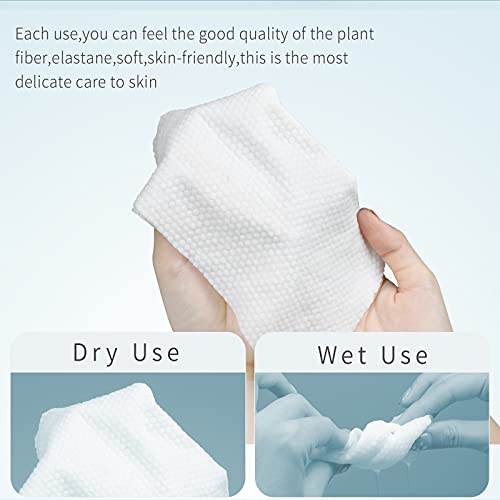 Disposable Face Towel, Cotton Non-woven Facial towel,Face Cleaning Cloth, Mak...