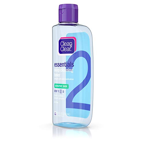 CLEAN & CLEAR Deep Cleaning Astringent Sensitive Skin 8 oz
