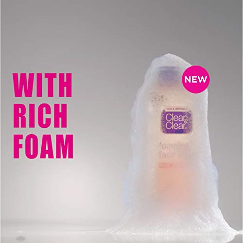 Clean & Clear Essentials Foaming Facial Cleanser, Oil-Free Daily Face Wash wi...