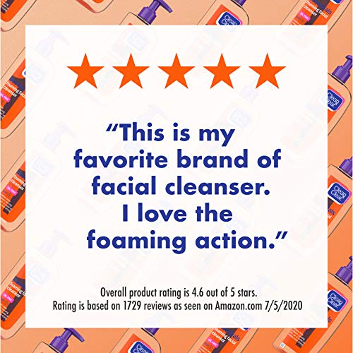 Clean & Clear Essentials Foaming Facial Cleanser, Oil-Free Daily Face Wash wi...