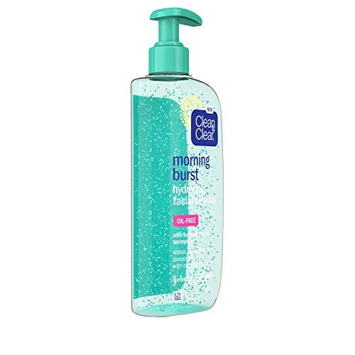 Clean & Clear Morning Burst Oil-Free Hydrating Facial Cleanser with Cucumber ...