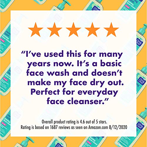 Clean & Clear Morning Burst Oil-Free Hydrating Facial Cleanser with Cucumber ...