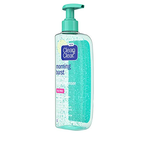 Clean & Clear Morning Burst Oil-Free Hydrating Facial Cleanser with Cucumber ...