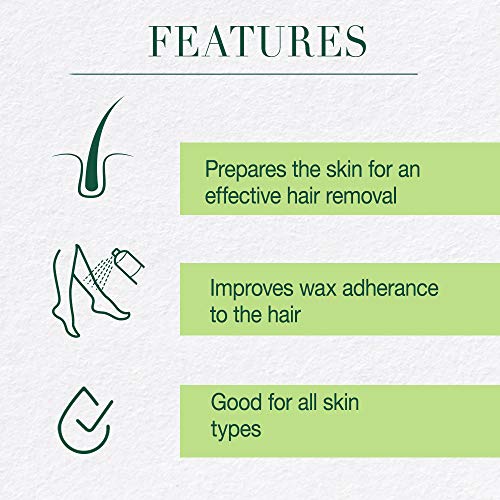 Clean + Easy Cleanse- Pre Wax Cleanser, Removes Any Traces Of Oils and Make-u...