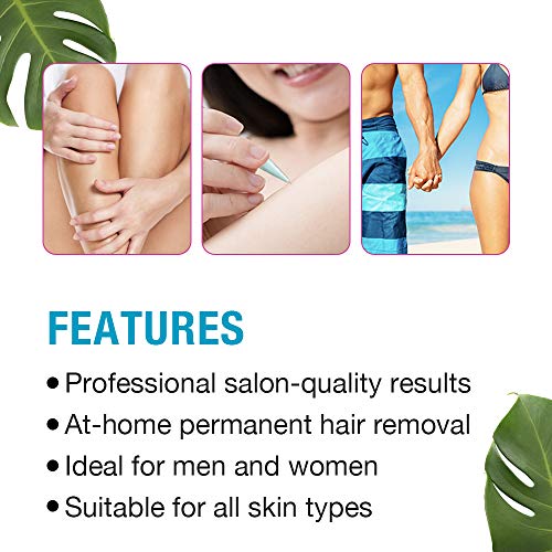 Clean + Easy Non-Laser Personal Electrolysis for Face and Body, Permanent Hai...