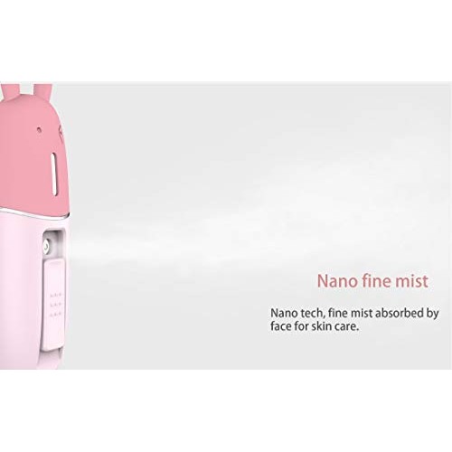 Nano Facial Mister, Clean Face Cool Mist, Portable Rechargeable Facial Spraye...