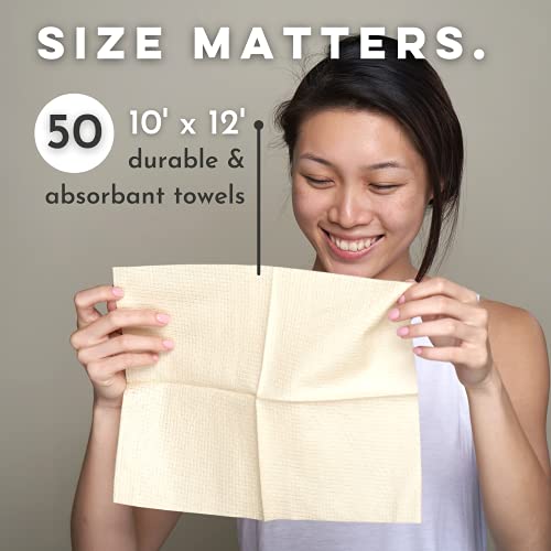 Clean Skin Club Bamboo Clean Towels XL | World 1ST Biodegradable Face Towel |...