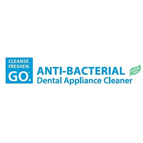 Cleanse.Freshen.Go. Anti-Bacterial Dental Appliance Cleansing Towelettes - Ex...