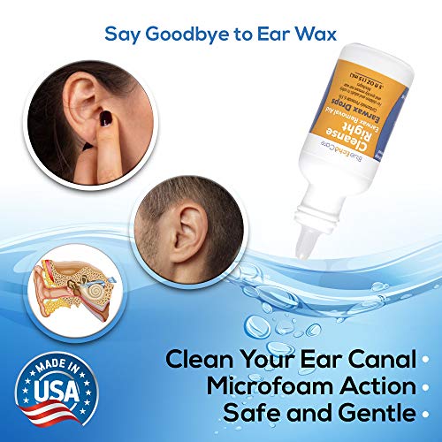 Cleanse Right 2nd Generation USA Made 1 Bottle of .5OZ Ear Drops and Ear Wax ...