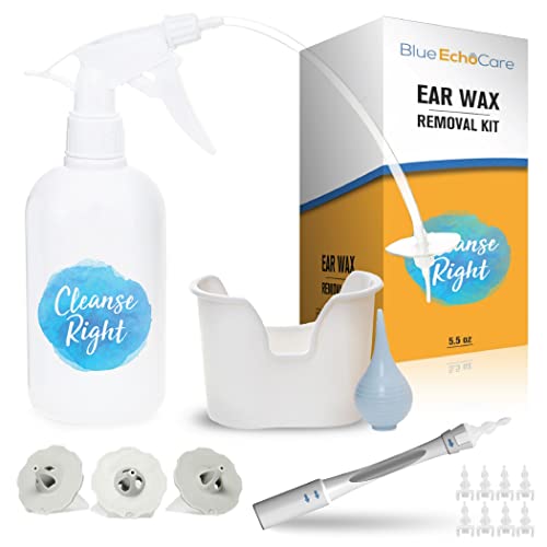 Cleanse Right - Ear Wax Removal Kit- USA MADE Ear Spiral, Cotton Swab Alterna...