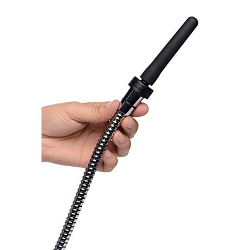 Cleanstream Travel Enema Water Bottle Adapter Set Black 4.5" Length x 0.95" W...