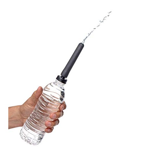 Cleanstream Travel Enema Water Bottle Adapter Set Black 4.5" Length x 0.95" W...