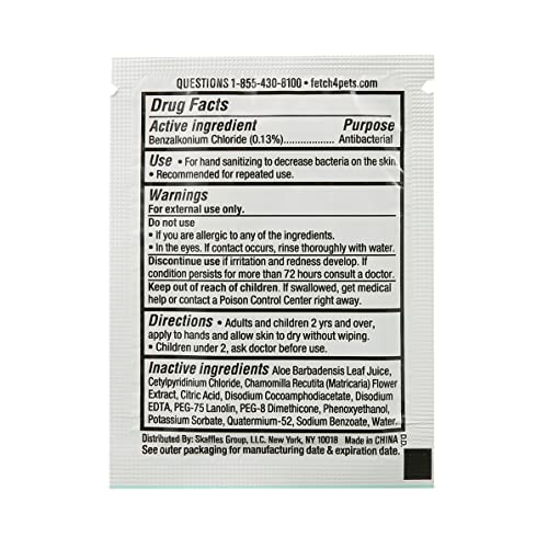 Cleanze Antibacterial Hand Sanitizing Hand Wipes | Individual Hand Wipe Packe...