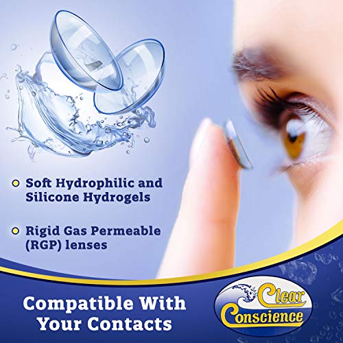 Clear Conscience, Contact Lens Solution, 12 Fl Oz