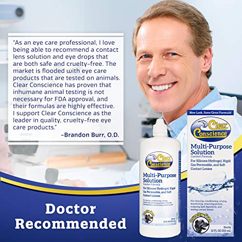 Clear Conscience, Contact Lens Solution, 12 Fl Oz