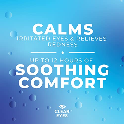Clear Eyes | Triple Action Lubricant / Redness Relief Eye Drops | 0.5 FL OZ