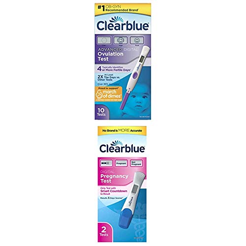 Clearblue Advanced Digital Ovulation Test and Digital Pregnancy Tests, Ovulat...