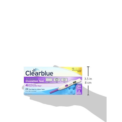 Clearblue Advanced Digital Ovulation Test, Predictor Kit, featuring Advanced ...