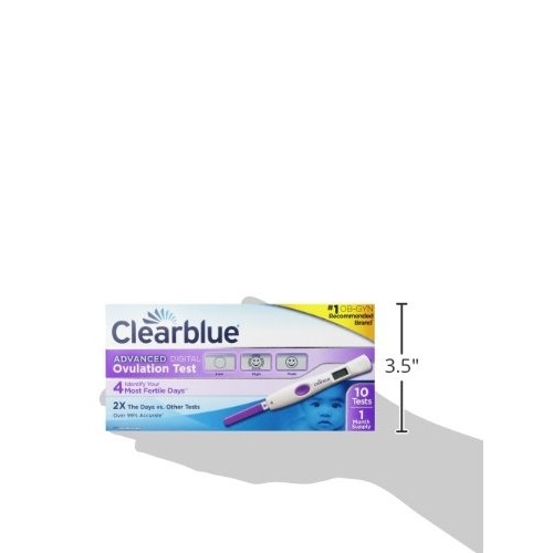 Clearblue Advanced Digital Ovulation Test, Predictor Kit, featuring Advanced ...