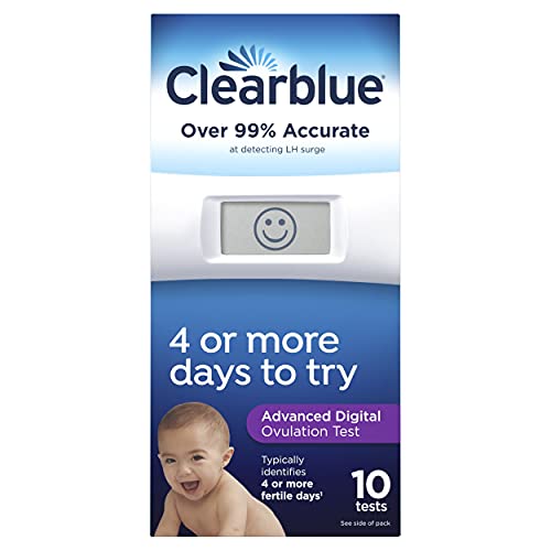 Clearblue Advanced Digital Ovulation Test, Predictor Kit, featuring Advanced ...