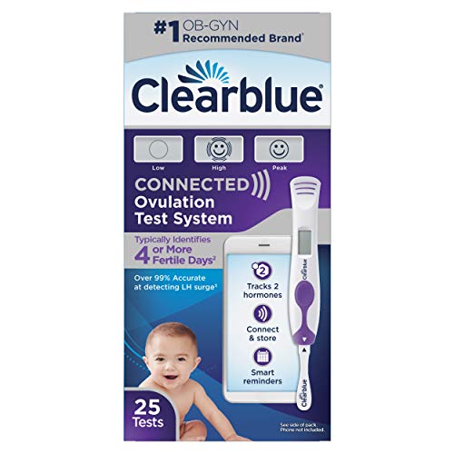 Clearblue Connected Ovulation Test System Featuring Bluetooth connectivity an...