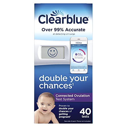 Clearblue Connected Ovulation Test System featuring Bluetooth connectivity an...