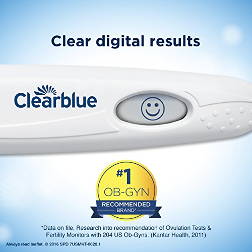 Clearblue Digital Ovulation Test, 20 Ovulation Tests with Pregnancy Test with...