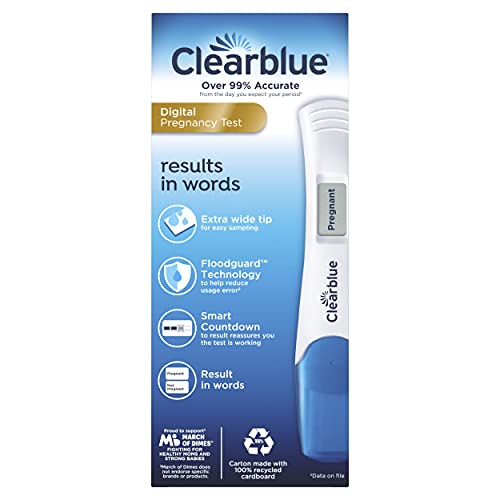 Clearblue Digital Ovulation Test, 20 Ovulation Tests with Pregnancy Test with...