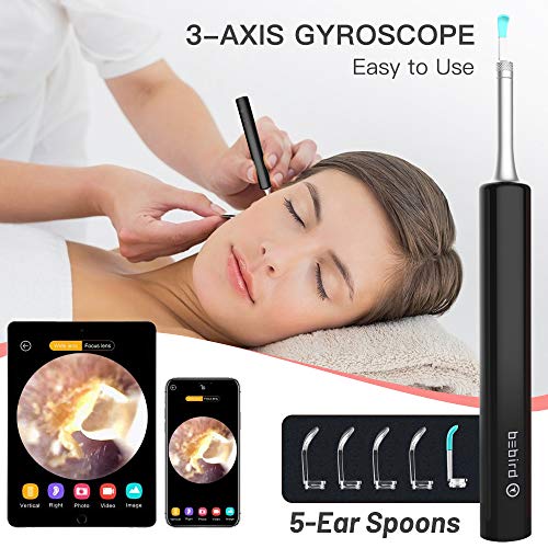 Ear Wax Removal Tool, Clearoo Ear Cleaner, Earwax Removal Kit, Ear Camera, Wi...