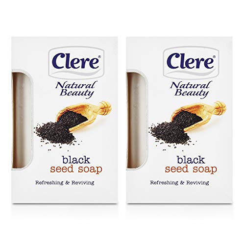 Clere Black Seed Oil Soap – Refreshing and Reviving Soap for Daily Skincare –...