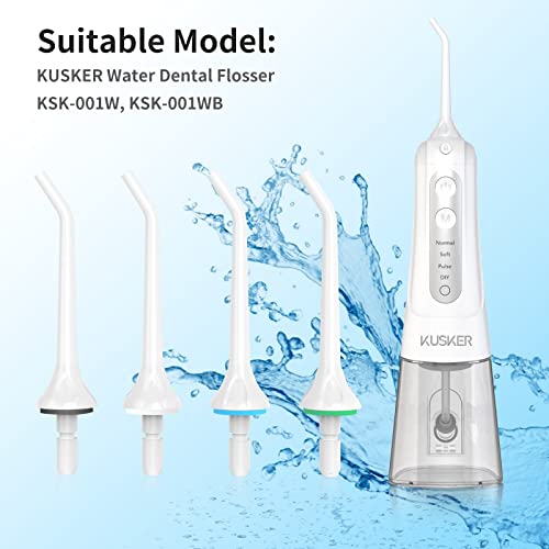 Flosser Replacement Tips for KUSKER Water Flosser, High-Pressure Water Flosse...