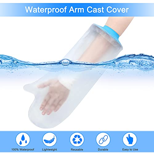 Adult Arm Cast Cover for Shower Bath Watereproof and Watertight Cast Bandage ...