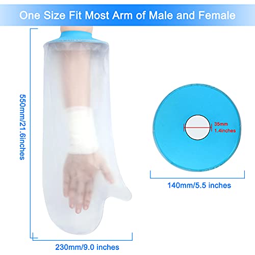 Adult Arm Cast Cover for Shower Bath Watereproof and Watertight Cast Bandage ...