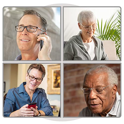 CliC Magnetic Reading Glasses, Computer Readers, Replaceable Lens, Adjustable...