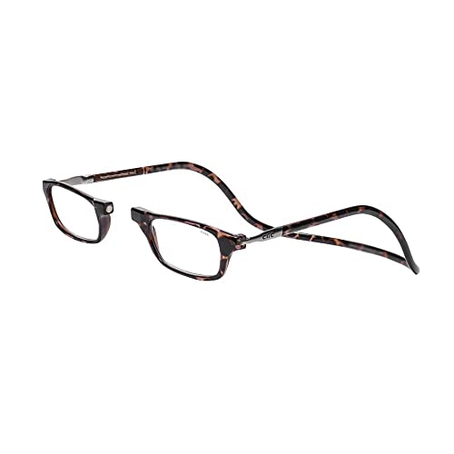 CliC Magnetic Reading Glasses, Computer Readers, Replaceable Lens, Adjustable...