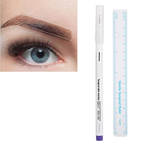 Tattoo Marker Pen,Professional Waterproof Microblading Tattoo Lip,Semi-perman...