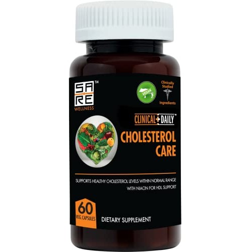 CLINICAL DAILY Vegan Cholesterol Lowering Supplements for High Blood Pressure...