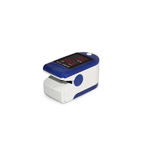 ClinicalGuard CMS-50DL Fingertip Pulse Oximeter Blood Oxygen Saturation and H...
