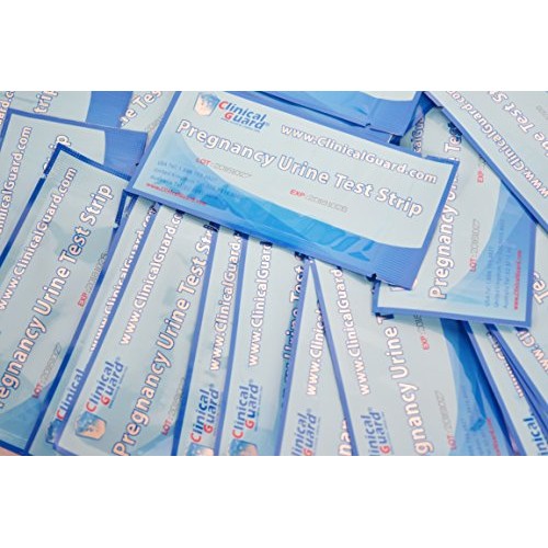 ClinicalGuard® HCG Pregnancy Test Strips (Individually-Sealed, Pack of 20)