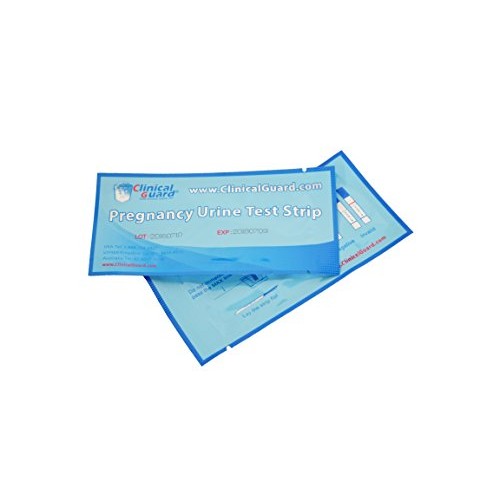 ClinicalGuard® HCG Pregnancy Test Strips (Individually-Sealed, Pack of 20)