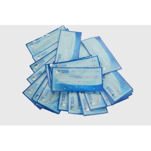 ClinicalGuard® HCG Pregnancy Test Strips (Individually-Sealed, Pack of 20)