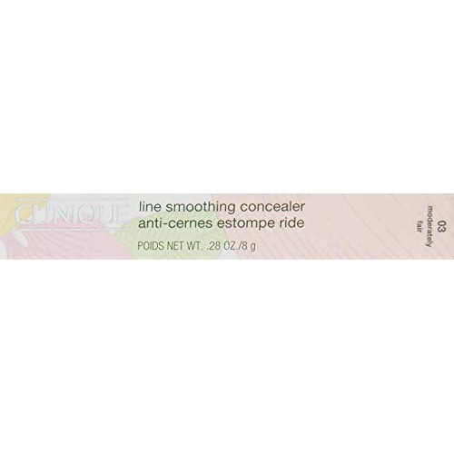 Clinique Line Smoothing Concealer Moderately Fair for Women, 0.28 Ounce, 03 m...