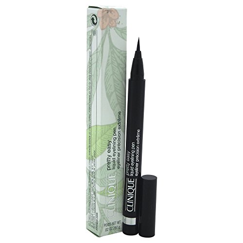 Clinique Pretty Easy Liquid Eyelining Pen | Precision Brush with 24-Hour Smud...