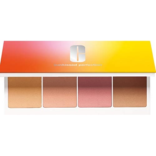 Clinique Sunkissed Perfection Palette Highlighter Blush Bronzer Powder