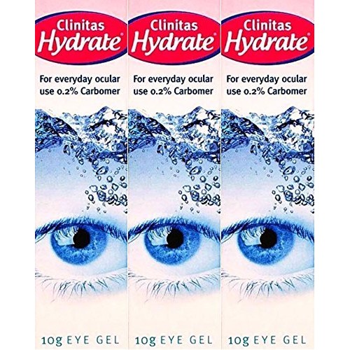 Clinitas Hydrate Liquid Eye Gel 10g x 3 Packs by Clinitas