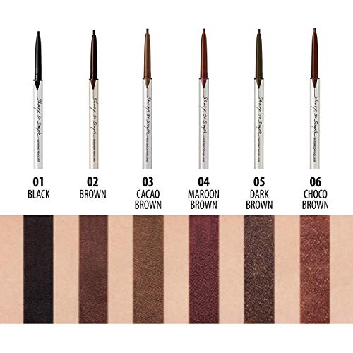 CLIO Sharp So Simple Waterproof Pencil Eye Liner | Micro Precision Tip (2mm),...