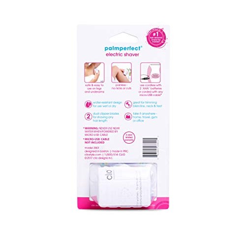 Palmperfect Electric Shaver in Patterns, Color and Pattern may vary