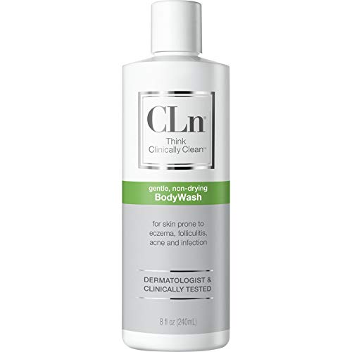 CLn BodyWash - Moisturizing Body Wash, For Skin Prone to Eczema, Dermatitis, ...